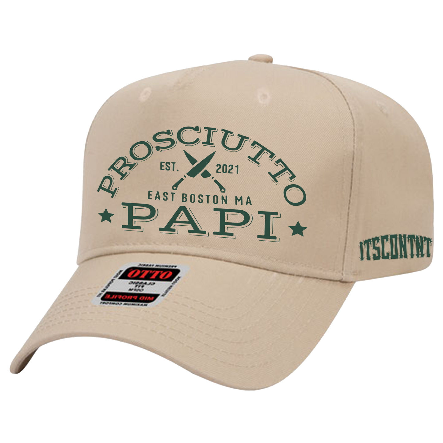 Prosciutto Papi Khaki Hat