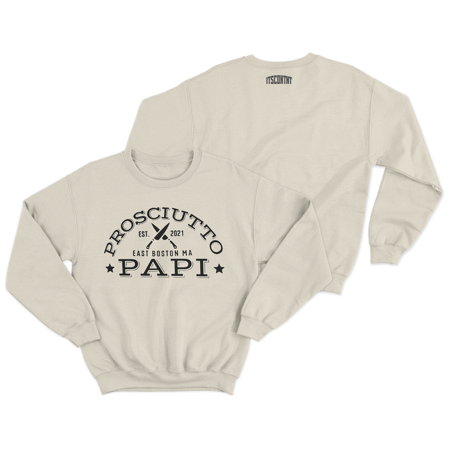Ivory Prosciutto Papi Crewneck