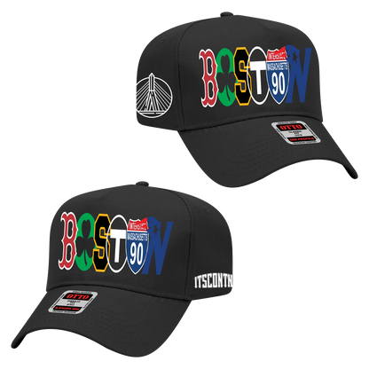 Boston Logo Black Hat