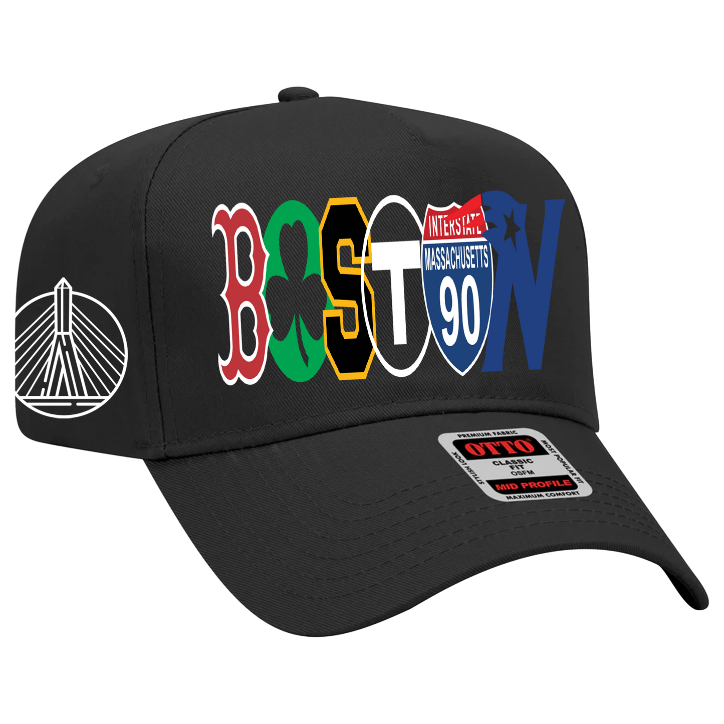 Boston Logo Black Hat