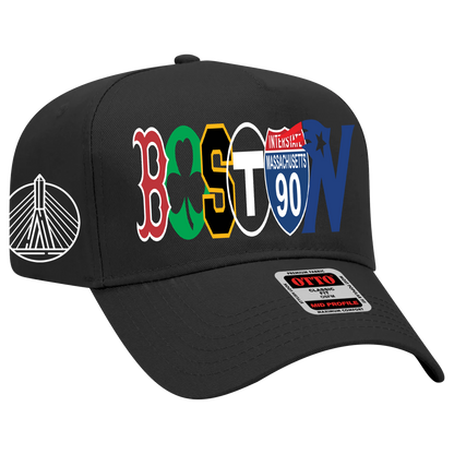 Boston Logo Black Hat