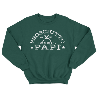 Green Prosciutto Papi Crewneck